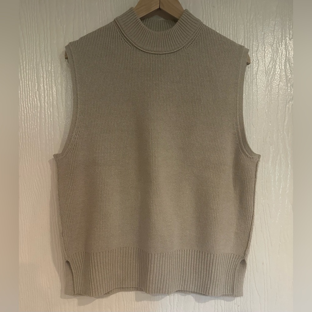 NWT  Free People Easy Street Ivory Tunic Vest Women's Size XS